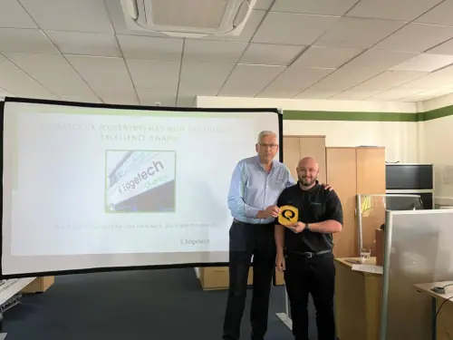 Edgetech Takes Emerald Award For Safety