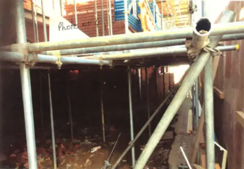 Scaffold Fall Leads To Slow Death